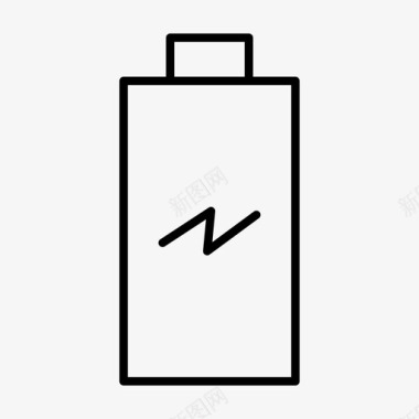 电池充电电池充电器电池供电图标图标