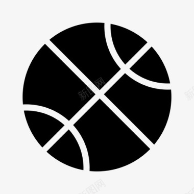 篮球竞技比赛图标图标