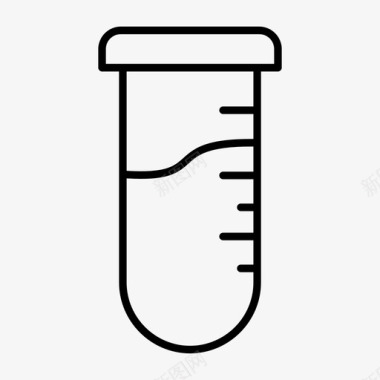 化学揭秘试管化学实验图标图标