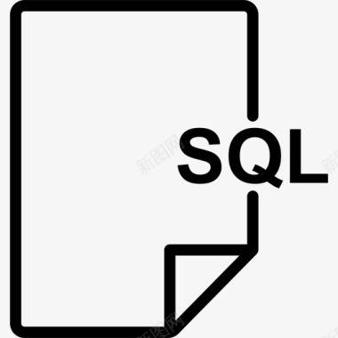 SQLsql文件代码编码图标图标