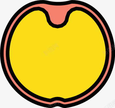 桃子水果桃子吃食物图标图标