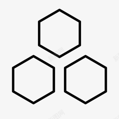 分子化合物药物分子图标图标