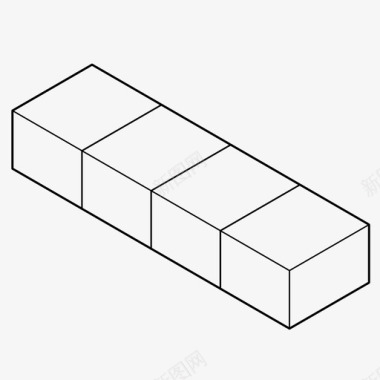 长凳公园座位图标图标