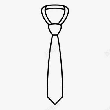 领带饰品衣服图标图标