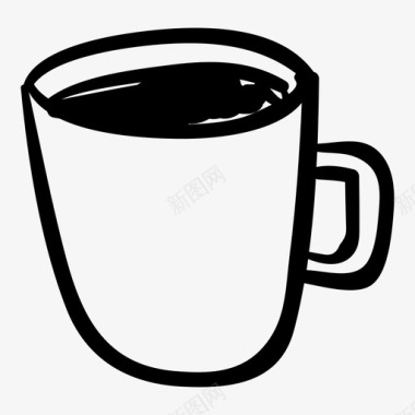 杯子杯子咖啡饮料图标图标