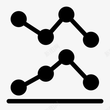 扇形统计图统计图表财务图标图标