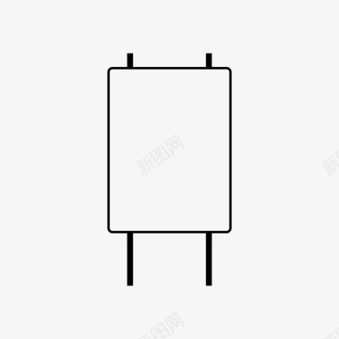 欧式标牌垂直标牌定向标牌标牌图标图标