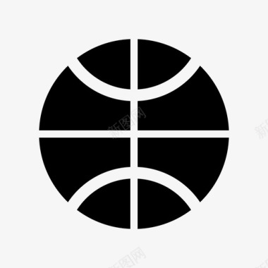 篮球竞技比赛图标图标