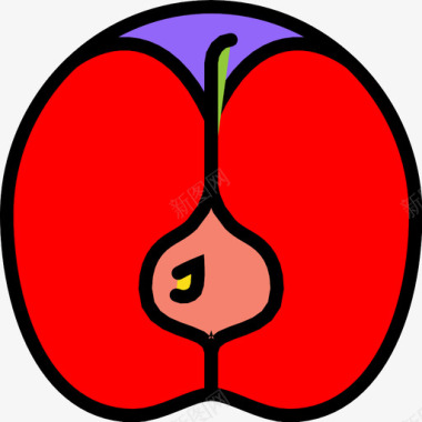 苹果苹果吃食物图标图标
