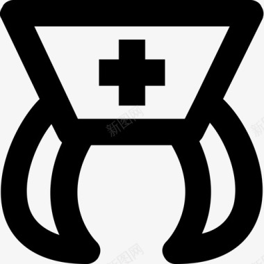 医院护士站医生医院护士雕文图标图标