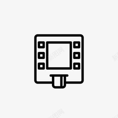 胎教机atmatm机atm取款图标图标