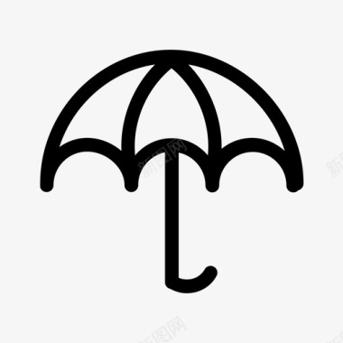雨伞秋天图标图标