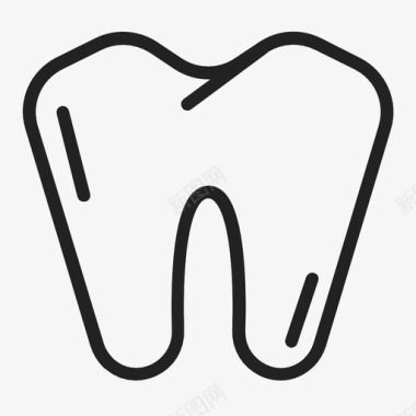 牙齿牙医牙龈图标图标