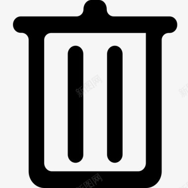 删除垃圾邮件删除图标