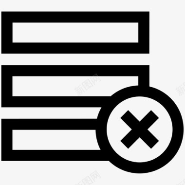 删除垃圾邮件删除数据库删除数据图标图标