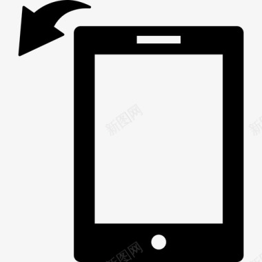 向左旋转向左旋转技术windowsphoneui图标图标