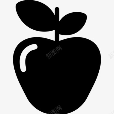 苹果花园里的苹果食物我的花园图标图标