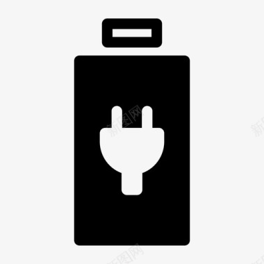 电池锂电池电池电源图标图标