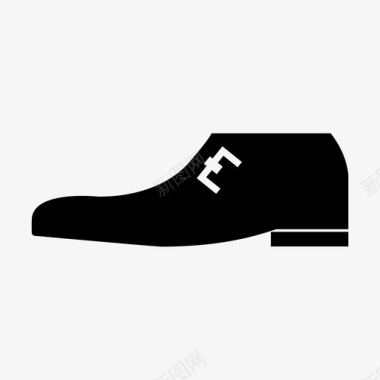 鞋子靴子皮革图标图标