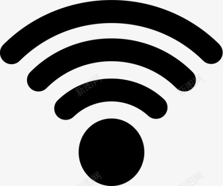 wifi快高电脑图标图标