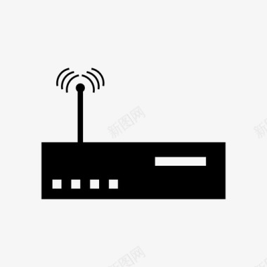 未连接网络路由器连接标志图标图标