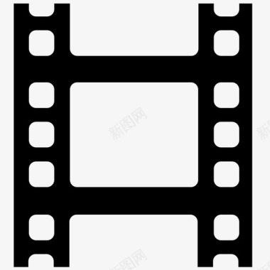 电影电影院电影长条图标图标