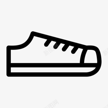 鞋休闲鞋运动鞋图标图标