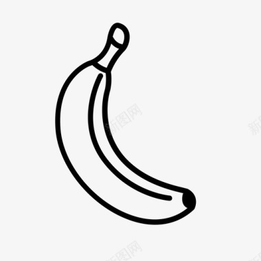 减肥香蕉减肥食品食物图标图标