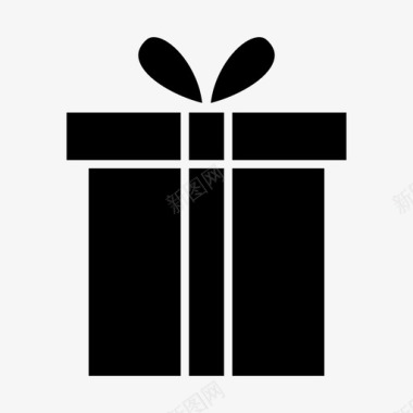 生日礼物摆件礼品盒生日礼物圣诞礼物图标图标