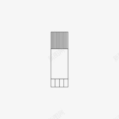 胶水模型胶水棒学校文具图标图标