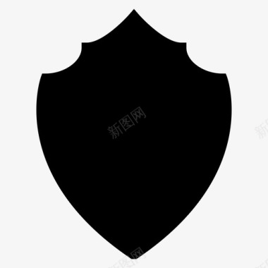 公共信息标志安全标志盾牌保护安全图标图标