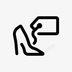 鞋商品在售商品价格鞋图标高清图片