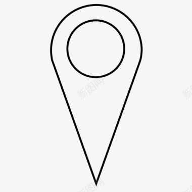 地理位置地图标识地理位置标记图标