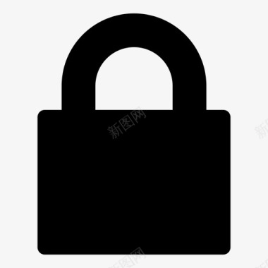 火焰数字1锁定保护安全图标图标