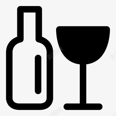 酒水饮品icon-55456图标