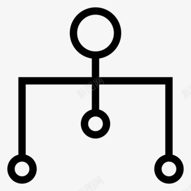 大数据存储网络通信共享图标图标