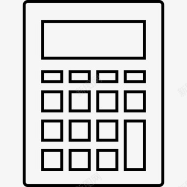 冰雪数字计算器计算数学图标图标