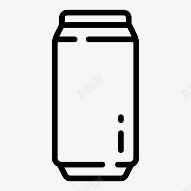 汽水罐可乐冰图标图标