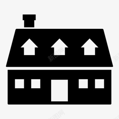 房子房子公寓庄园图标图标