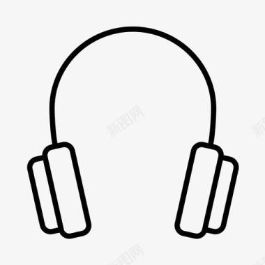 音乐数码耳机图标图标