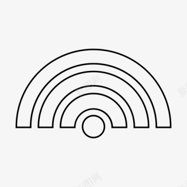 全素材图片网络全信号无信号图标图标