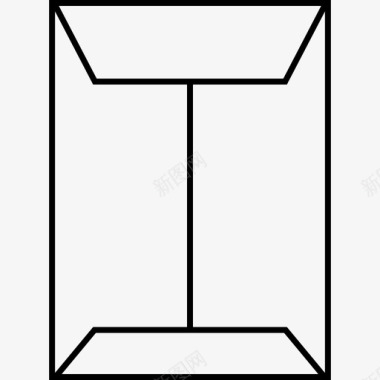 A4文件盒大信封a4通讯图标图标