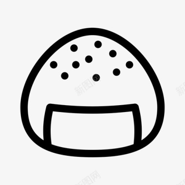 onigiri料理食物图标图标