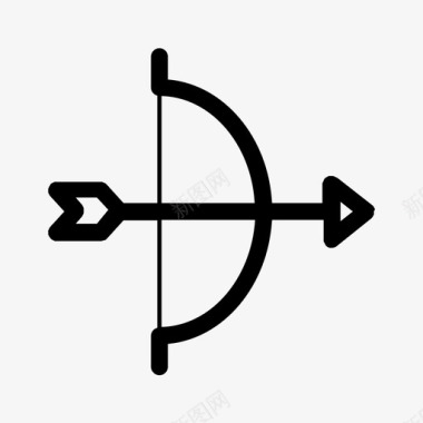 弓箭射箭武器1图标图标