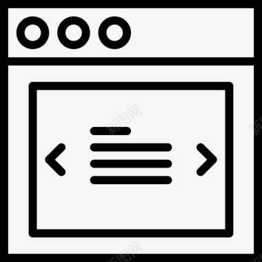 概述文章滑块应用程序内容图标图标