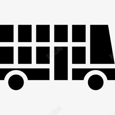 伦敦巴士汽车巴士长途汽车图标图标