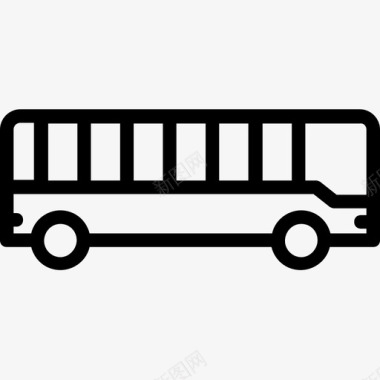 豪华巴士巴士地铁图标图标