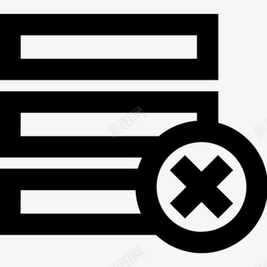 删除垃圾邮件删除数据库图标图标