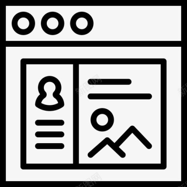 无毒标志个人资料应用程序内容图标图标