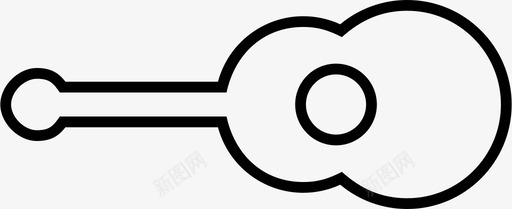 吉他设计吉他图标图标
